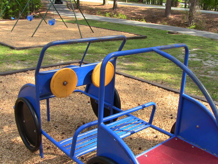 Stationary Car At Pebblepocket Park