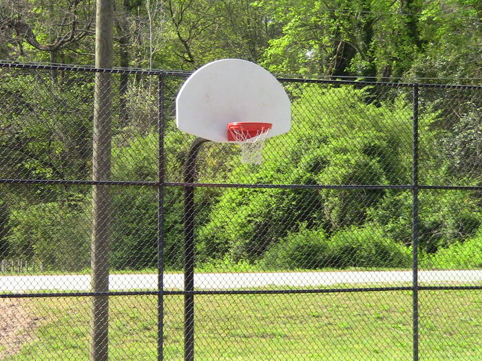 Basketball Courts At Pebblepocket Park