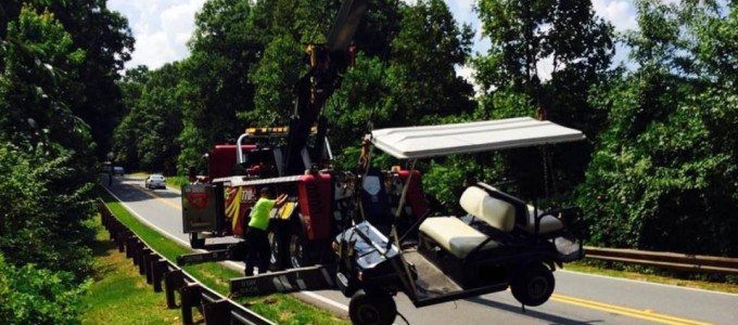 Golf cart accidents in peachtree City